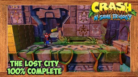 crash bandicoot lost city metal boxes|Crash Bandicoot lost city gem.